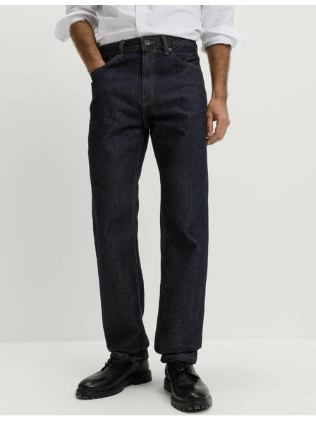 Marks & Spencer Loose Fit Authentic Jeans in geradem Schnitt von Marks & Spencer marineblau