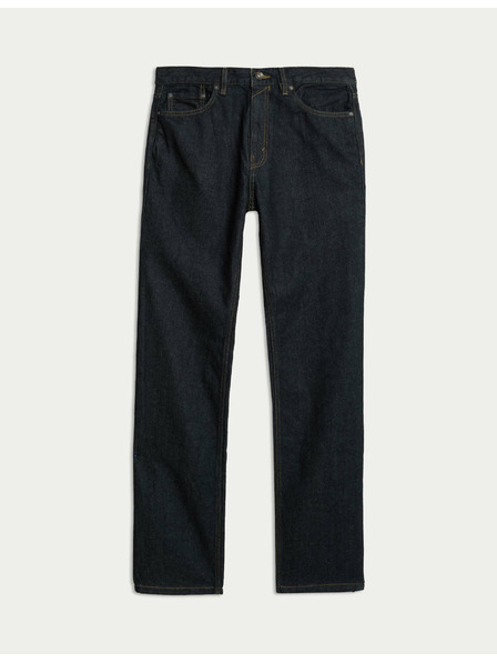 Marks & Spencer Loose Fit Authentic Jeans in geradem Schnitt von Marks & Spencer marineblau