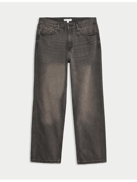 Marks & Spencer Loose Fit Authentic Jeans in geradem Schnitt von Marks & Spencer braun