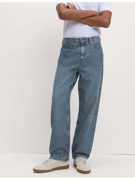 Marks & Spencer Authentic Loose Fit Festigungsjeans von Marks & Spencer blau
