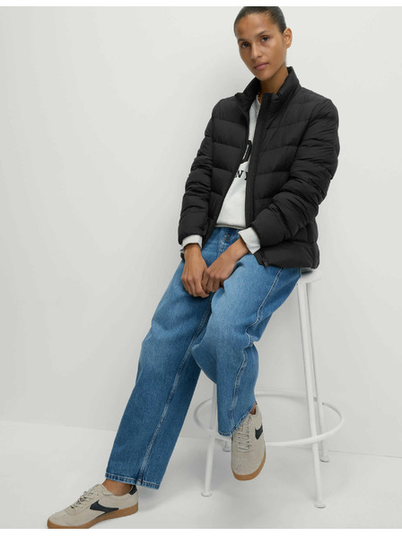 Marks & Spencer Zusammenfaltbare Steppjacke mit Feder- und Daunenfüllung von Marks & Spencer in Schwarz