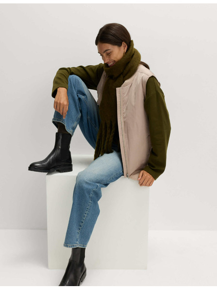 Marks & Spencer Gefütterte Weste von Marks & Spencer in Beige