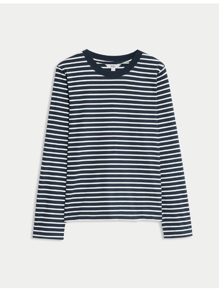 Marks & Spencer Top aus reiner Baumwolle für den täglichen Gebrauch von Marks & Spencer navy