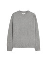 Marks & Spencer Pullover mit Kragen aus luftiger Garne von Marks & Spencer grau