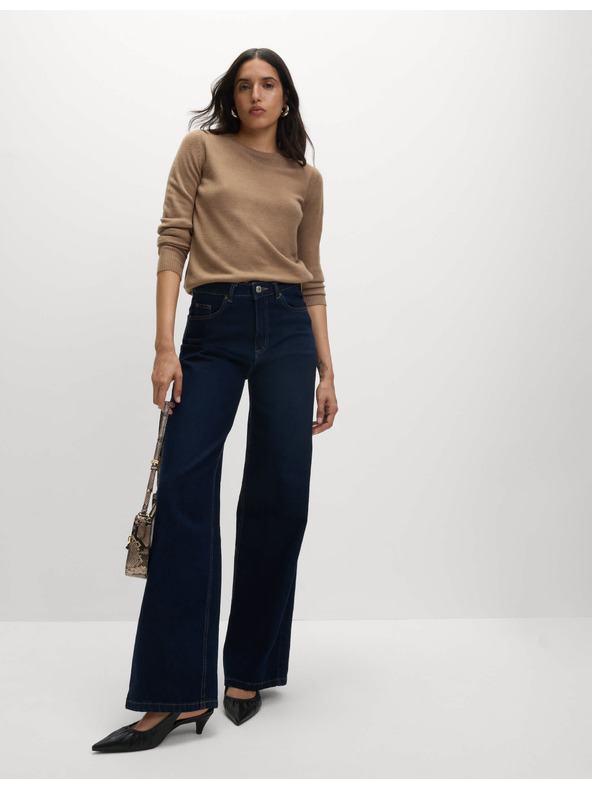 Marks & Spencer Außergewöhnlich weicher Pullover mit Rundhalsausschnitt von Marks & Spencer braun