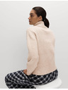 Marks & Spencer Gerippter Rollkragenpullover aus Wolkengarn von Marks & Spencer beige