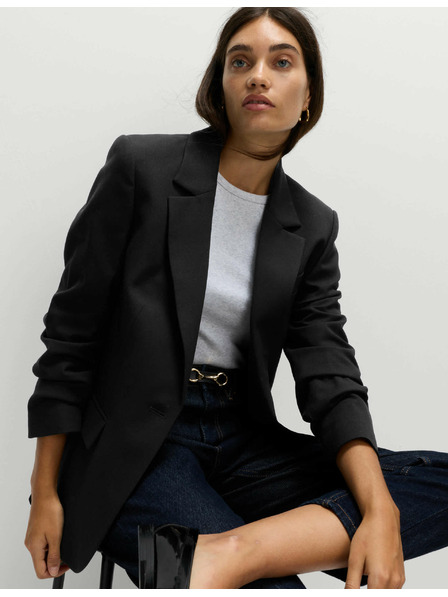 Marks & Spencer Einreihiger Blazer Marks & Spencer schwarz