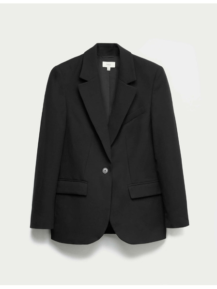 Marks & Spencer Einreihiger Blazer Marks & Spencer schwarz