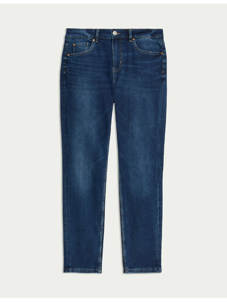 Marks & Spencer Dunkelblaue Slim Fit-Jeans für Damen Marks & Spencer