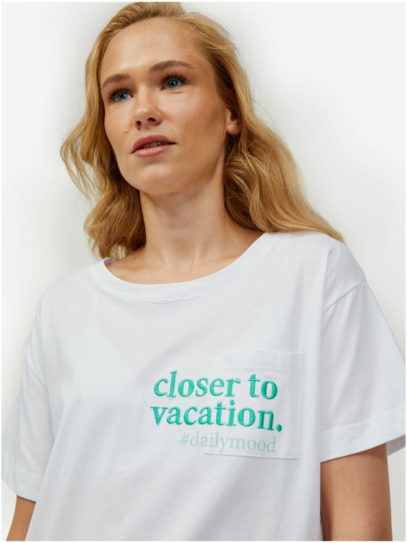 Orsay Weißes T-shirt ORSAY