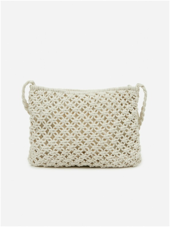 Orsay Cremefarbene Damen Crossbody Handtasche von ORSAY