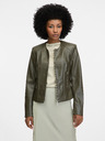 Orsay Khaki Damen Lederjacke ORSAY