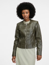 Orsay Khaki Damen Lederjacke ORSAY