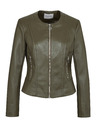 Orsay Khaki Damen Lederjacke ORSAY