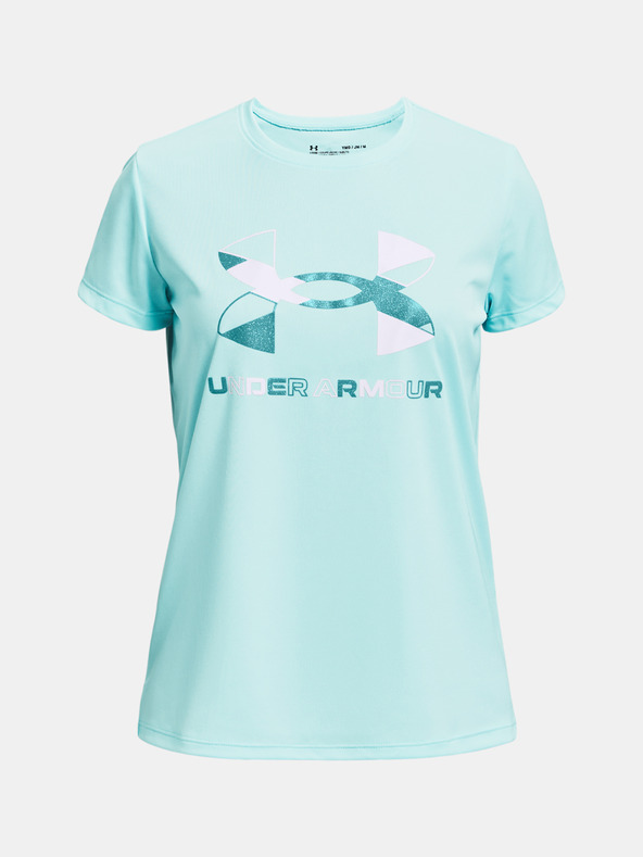 Under Armour Mädchen T-Shirt Under Armour Tech Graphic Big Logo SS