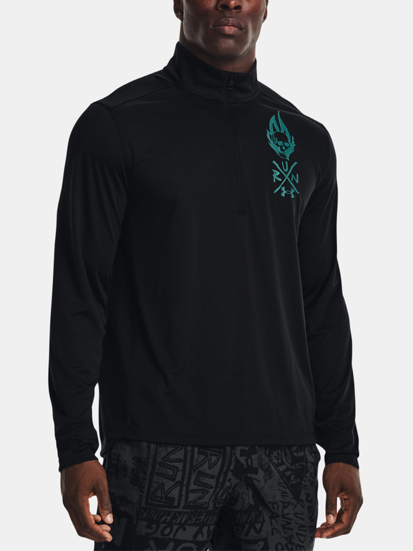 Under Armour Herren T-Shirt Under Armour UA Destroy All Miles 1/2 Zip