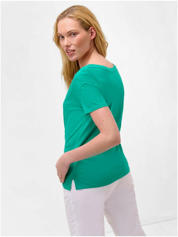 Orsay Grünes Basic-Shirt ORSAY