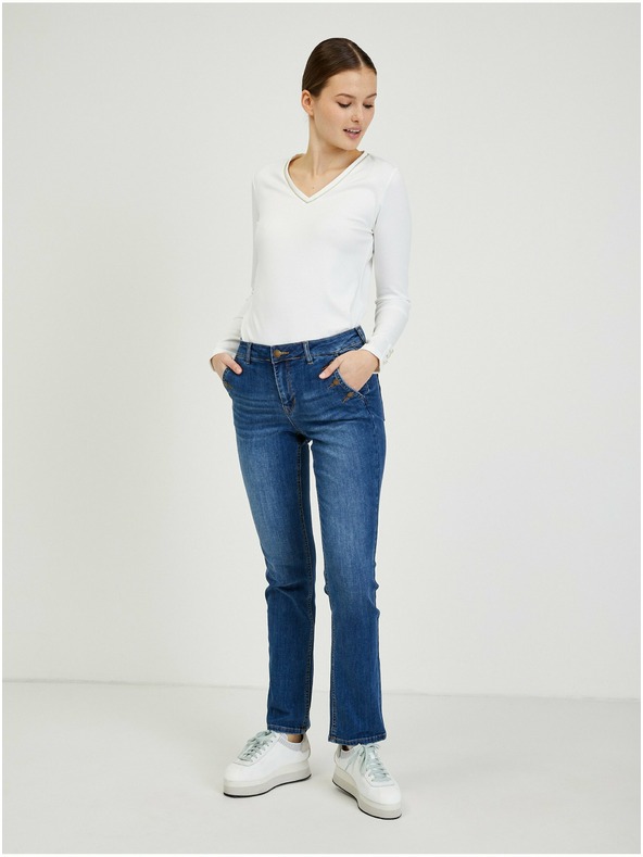 Orsay Blaue Damen-Straight-Fit-Jeans Miko von ORSAY
