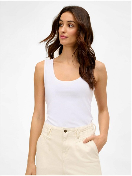 Orsay Weißes Basic-Top von ORSAY