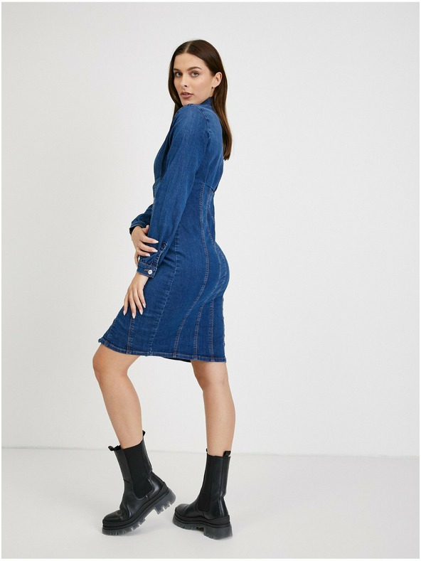 Orsay Blaue Jeanskleid im Hemdstil von ORSAY