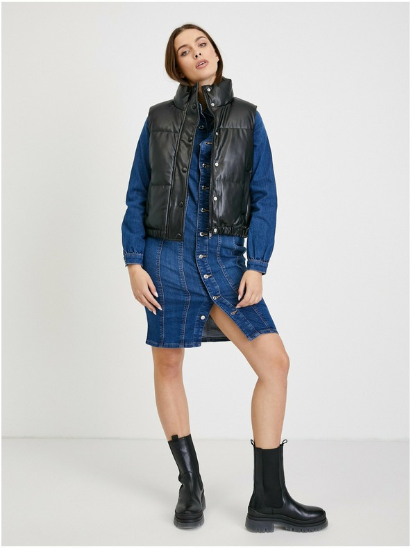 Orsay Blaue Jeanskleid im Hemdstil von ORSAY