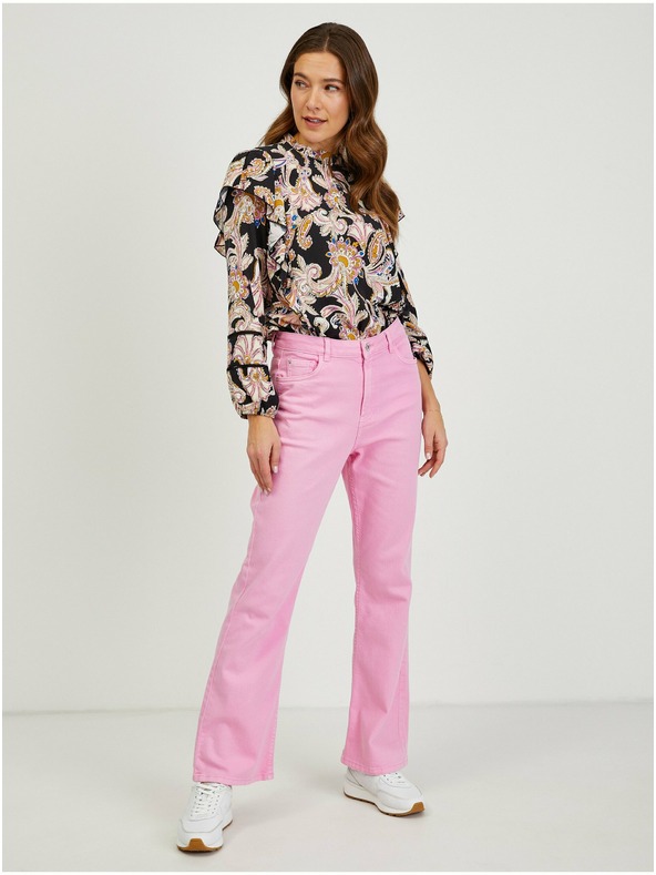 Orsay Rosa Damen-Bootcut-Jeans ORSAY