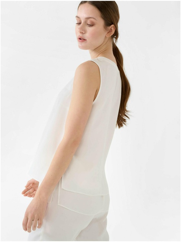 Orsay Weißes Tank-Top ORSAY