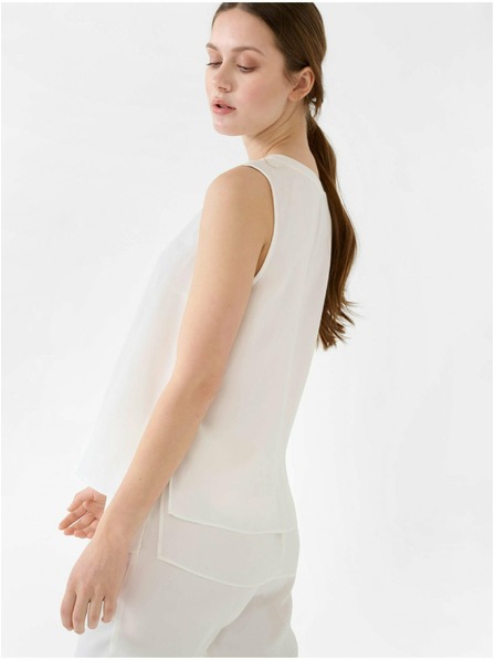 Orsay Weißes Tank-Top ORSAY