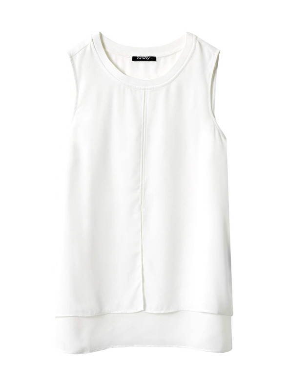 Orsay Weißes Tank-Top ORSAY