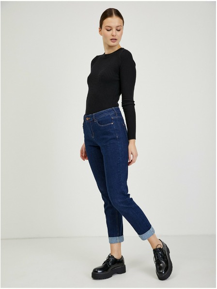 Orsay Dunkelblaue Damen Boyfriend Jeans ORSAY