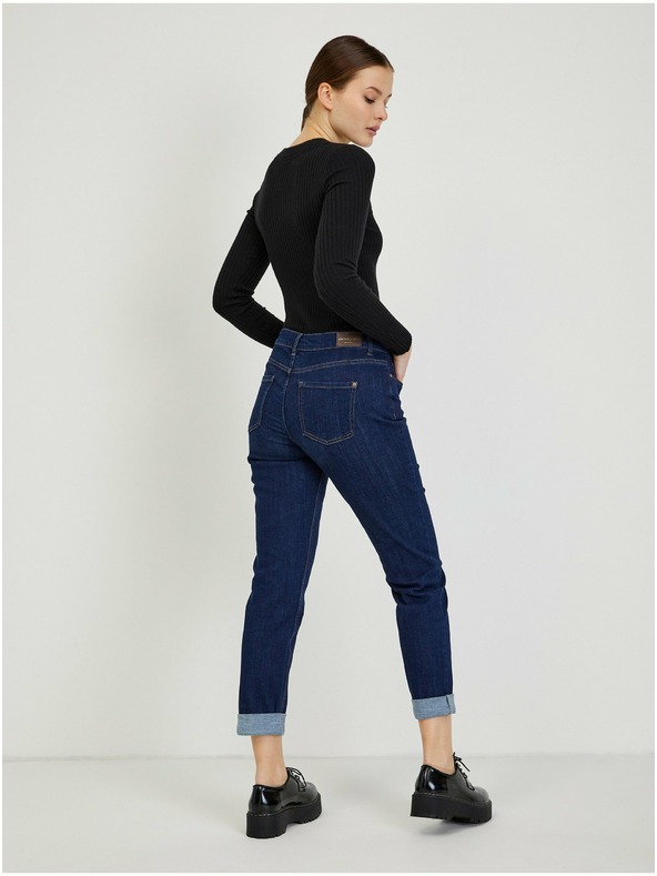 Orsay Dunkelblaue Damen Boyfriend Jeans ORSAY