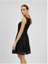 Orsay Schwarzes Damen-Spitzenkleid ORSAY