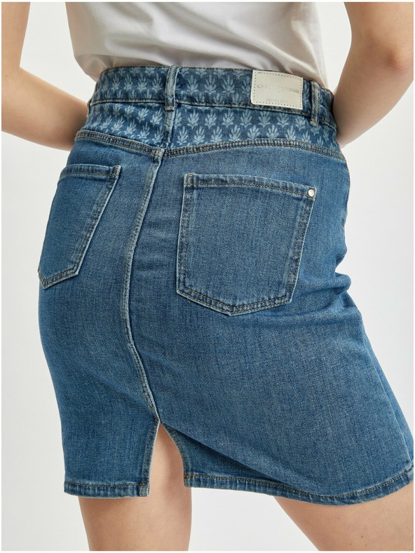 Orsay Blauer Damen-Denimrock ORSAY