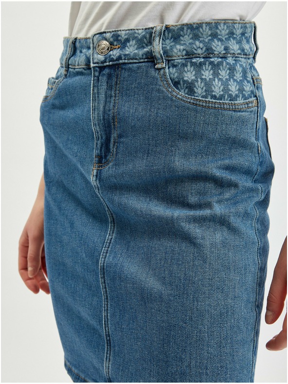 Orsay Blauer Damen-Denimrock ORSAY