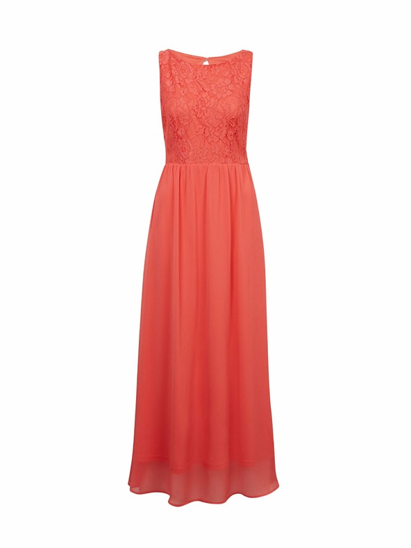 Orsay Rosa Damen-Spitzen-Maxikleid ORSAY