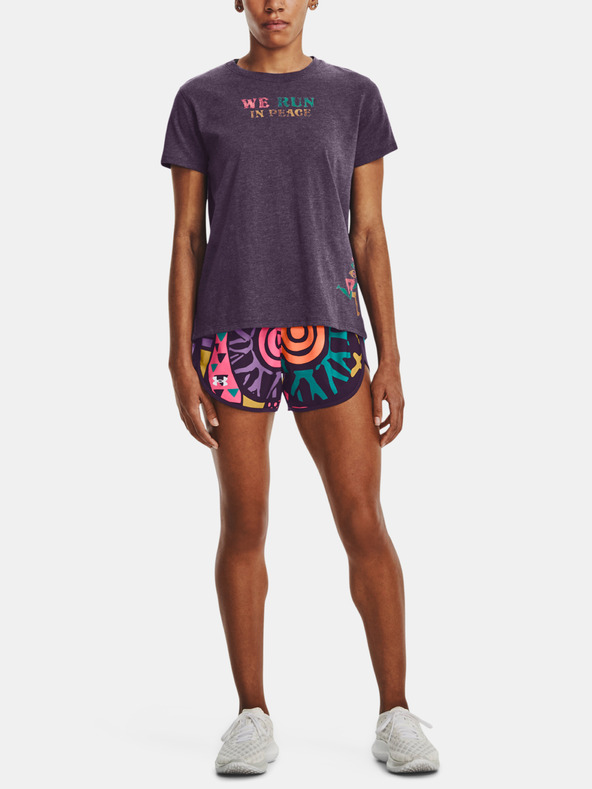Under Armour Damen T-Shirt Under Armour UA Run In Peace SS Tee