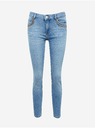 Orsay Hellblaue abgeschnittene Skinny Fit Jeans ORSAY