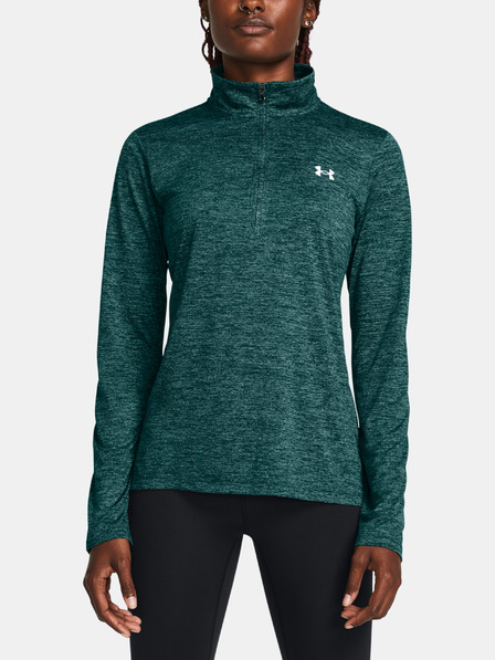 Under Armour Damen Sweatshirt Under Armour Tech 1/2 Zip- Twist-BLU