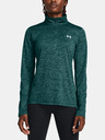 Under Armour Damen Sweatshirt Under Armour Tech 1/2 Zip- Twist-BLU