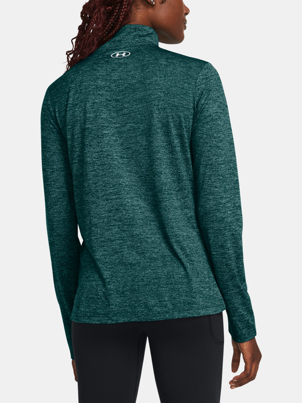 Under Armour Damen Sweatshirt Under Armour Tech 1/2 Zip- Twist-BLU