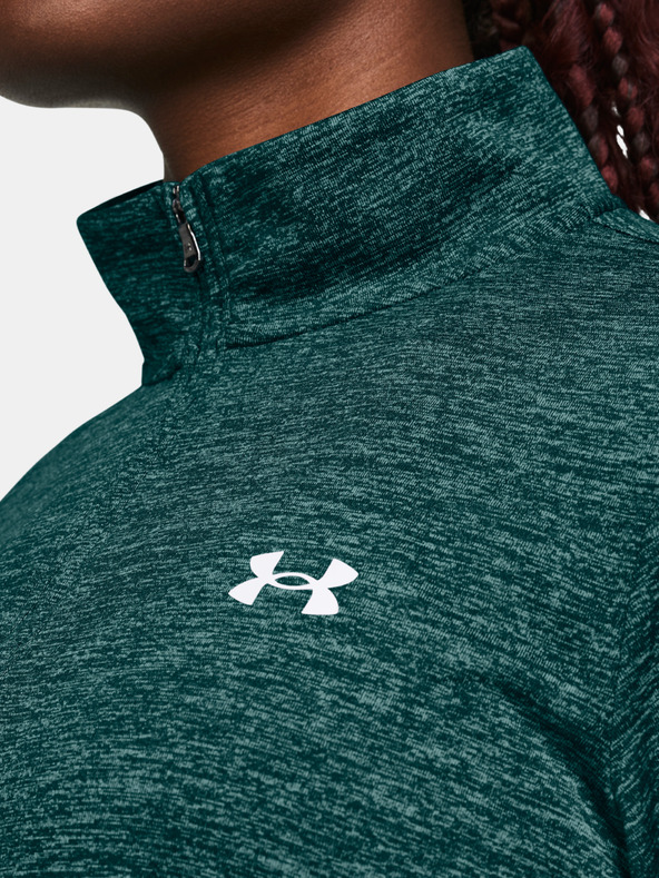 Under Armour Damen Sweatshirt Under Armour Tech 1/2 Zip- Twist-BLU