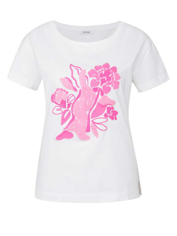 Orsay Weißes Damen-Kurzarmshirt ORSAY