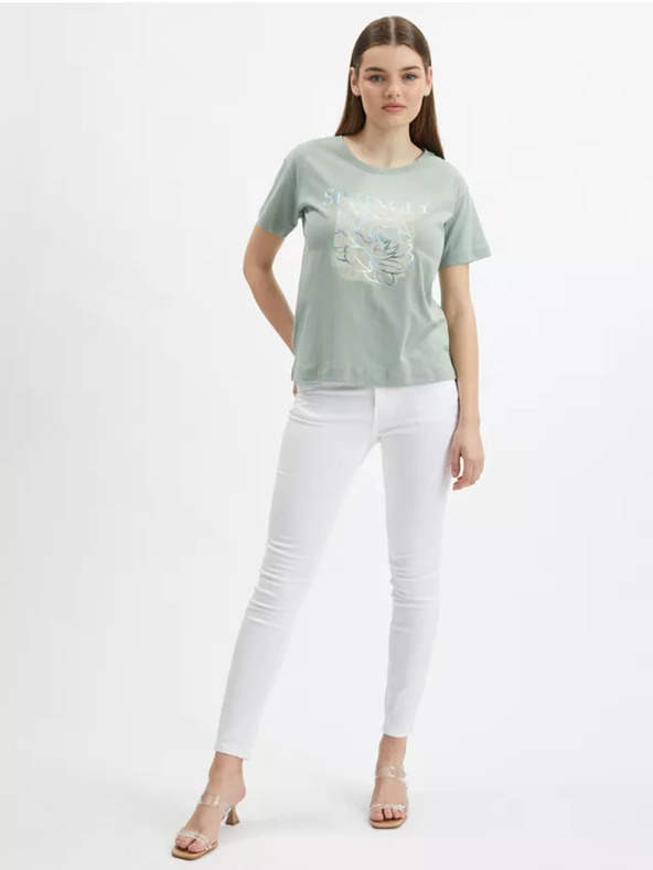 Orsay Hellgrünes Damen-T-Shirt ORSAY