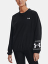 Under Armour Damen Sweatshirt Under Armour Woven Storm Graphic Crew