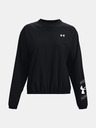 Under Armour Damen Sweatshirt Under Armour Woven Storm Graphic Crew