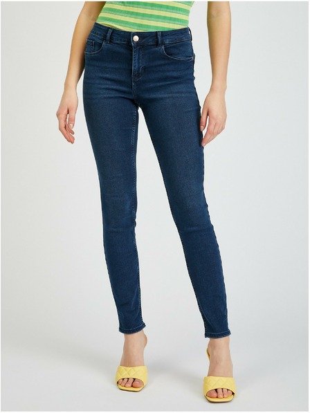 Orsay Dunkelblaue Skinny Fit Jeans für Damen ORSAY