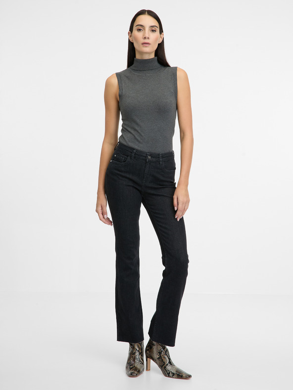 Orsay Grauer Damenpullover mit Rollkragen ORSAY