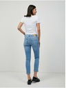 Orsay Hellblaue abgeschnittene Skinny Fit Jeans ORSAY