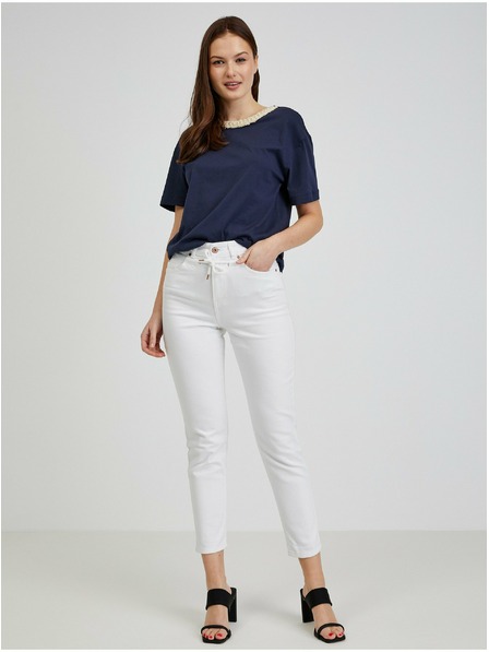 Orsay Weiße Damenjeans Slouchy ORSAY