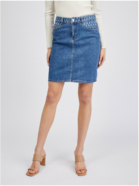 Orsay Blauer Damen-Denimrock ORSAY